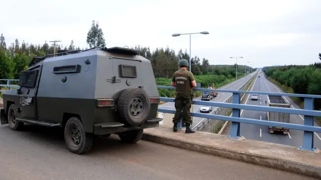 Militar en Chile.