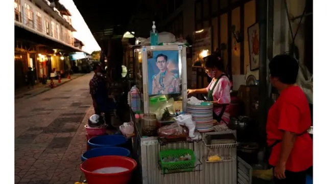 на улице в центре Бангкока