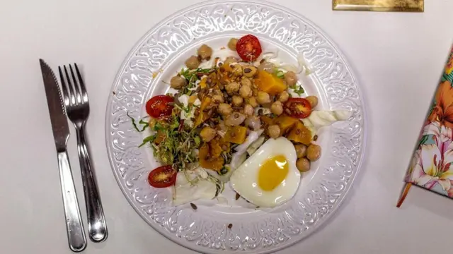 Обед Элизы Риналди выглядит словно из ресторана