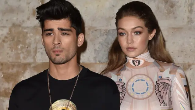 Zayn Malik y Gigi Hadid.