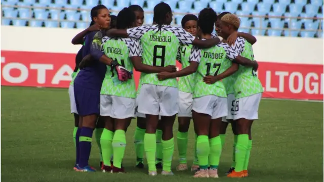 Awọn Super falcons korajọpọ ṣaaju ifẹsẹwọnsẹ wọn