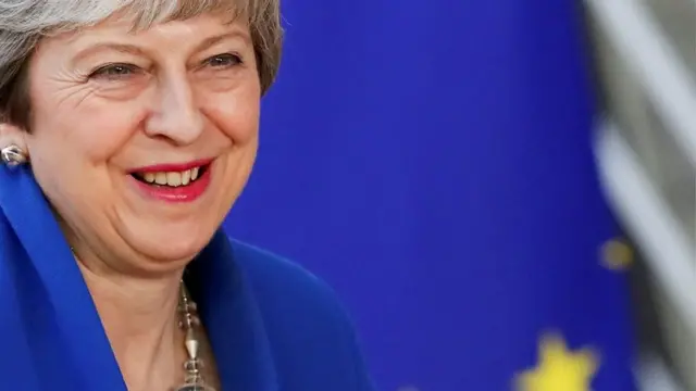 Britain"s Prime Minister Theresa May arrives at an extraordinary European Union leaders summit to discuss Brexit, in Brussels, Belgium April 10, 2019. REUTERS/