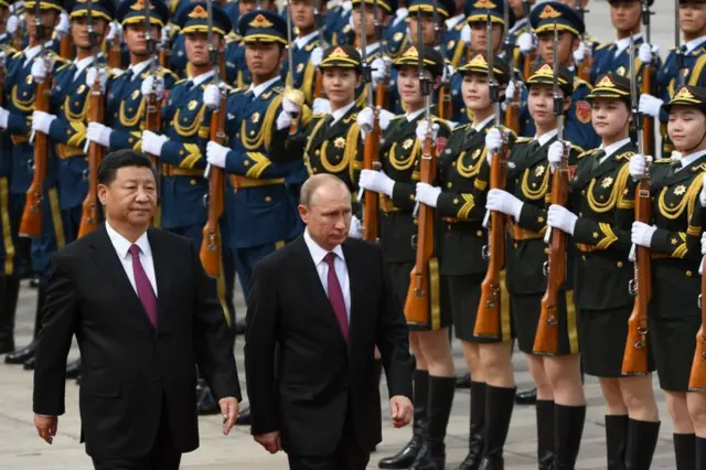 Путин менен Си Цзиньпин