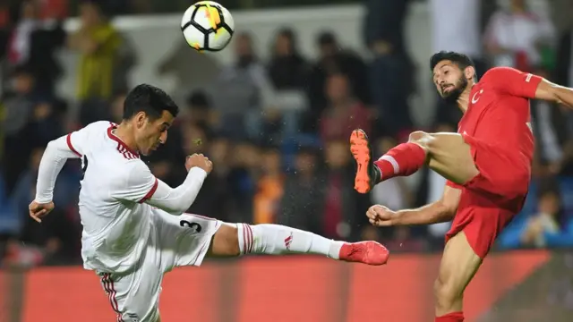 فوتبال ایران و ترکیه