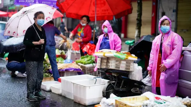 Рынок в Ухане