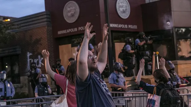 Minneapolis eylem