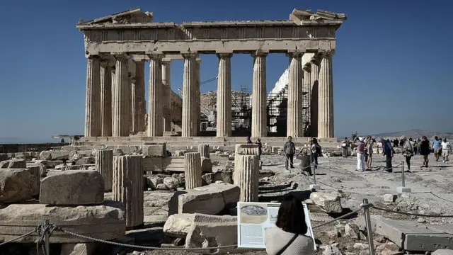 El Partenón de Atenas