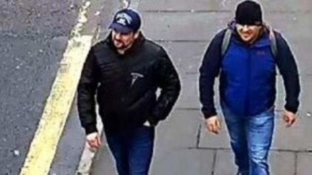 Os suspeitos de execução do ataque a Sergei Skripal e sua filha Yulia
