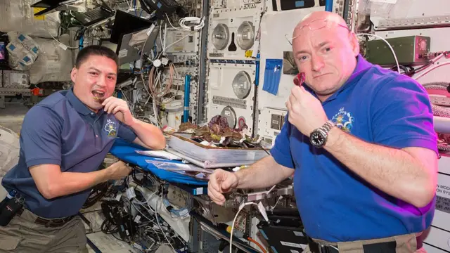 Астронавты с салатом