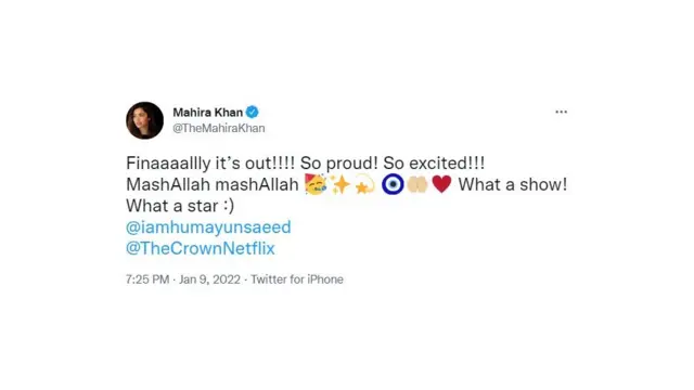 ماہرہ خان، ہمایوں سعید، حسنات خان