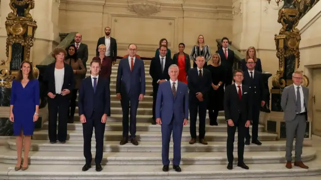 Nuevo gobierno de Bélgica