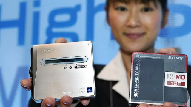 Minidisc da Sony