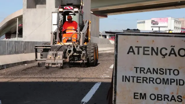 Obras do viaduto Ceará,apostar no ufc onlinePorto Alegre