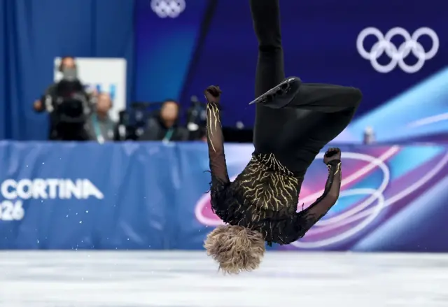 Ilja Maljinin, klizač na ledu