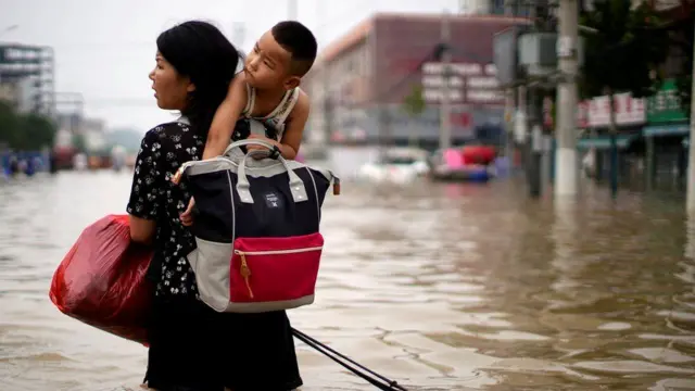 2021'de Çin'de de iklim değişikliğinin yol açtığı sel felaketleri yaşandı