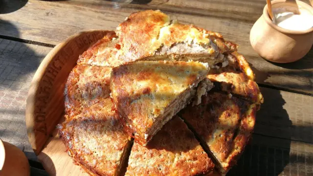 Хељдопита са домаћим киселим млеком