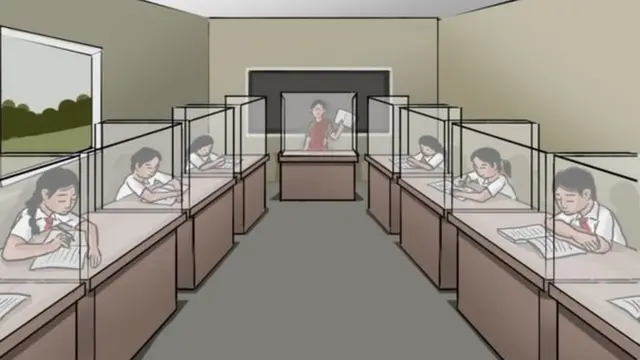 स्कूल कोरोना के दौरान