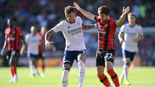 Bournemouth v Arsenal premier league