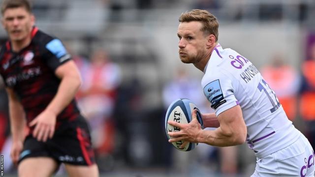 Rory Hutchinson: Northampton Saints centre extends contract with club - BBC  Sport