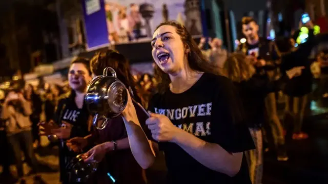 Opositores protestam na Turquia