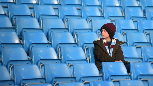 지난 5일 맨체스터 시티 홈 경기장을 찾은 관중