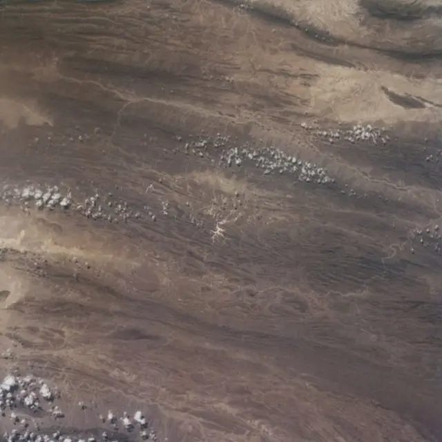 سنہ 1983 میں خلا سے لی گئی مکران کی تصویر