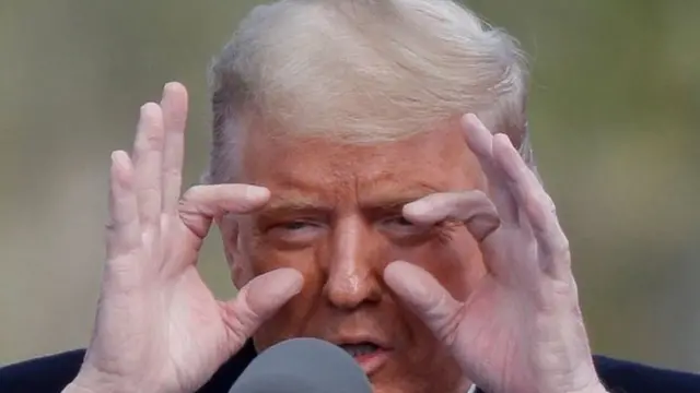 Bwana Trump yavuze ko leta ya Pennsylvania "izarokora ihame ry'amahirwe angana ku Banyamerika"