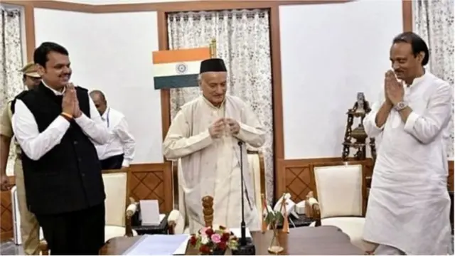 देवेंद्र फडणवीस-अजित पवार