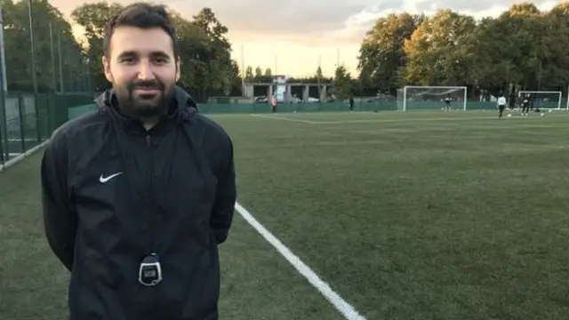 Antonio Riccardi, 28, Under-13s coach at AS Bondy