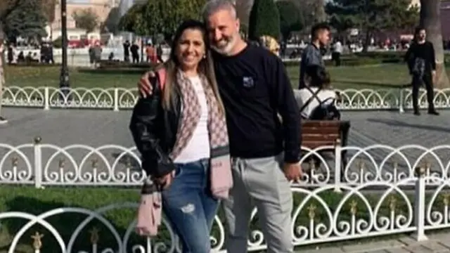 موردي أوكنين وزوجته ناتالي