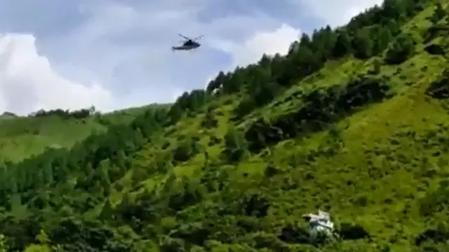 स्थानीय निकायबाट बीबीसीलाई प्राप्त भिडिओ