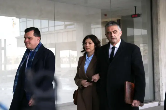 Iva Ilinčić, glumica, saslušanje