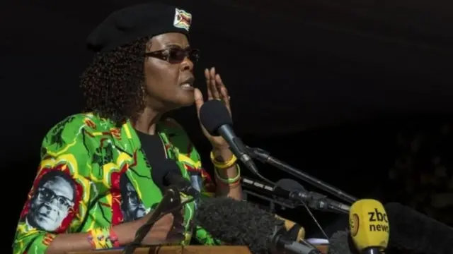 සිම්බාබ්වේ පළමු කාන්තාව- ග්‍රේස් මුගාබේ