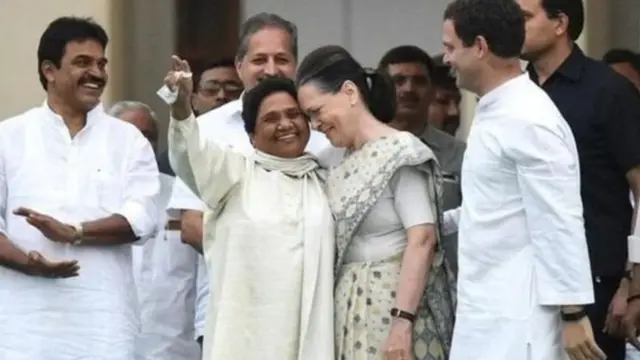 માયાવતી અને સોનિયા ગાંધી