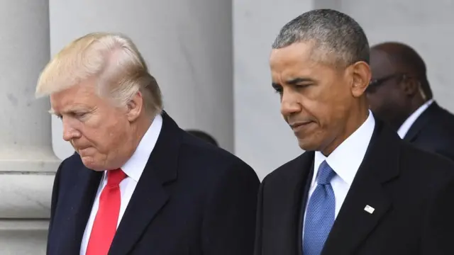 اوباما و ترامپ