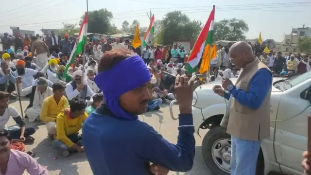 मध्य प्रदेश में किसानों का चक्का जाम