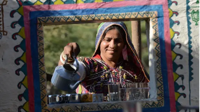 કચ્છની મહિલાની પ્રતિકાત્મક તસવીર