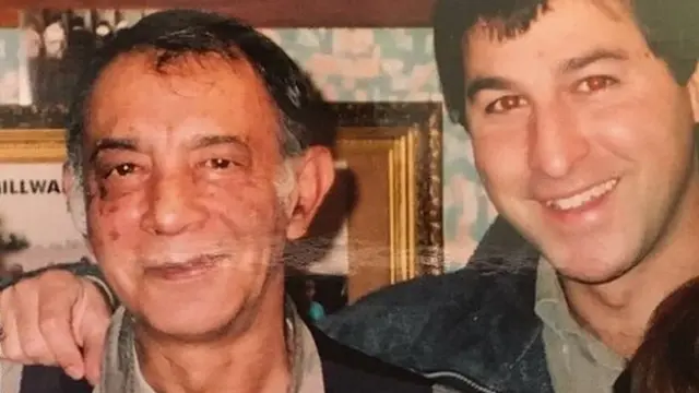 Jimmy Carter with his father, Maurice