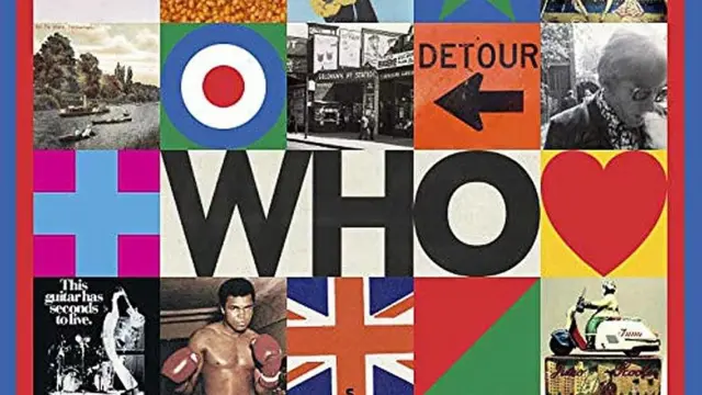 Обложку альбома WHO ее автор известный британский художник Питер Блейк сделал в характерном для него стиле поп-артовского коллажа