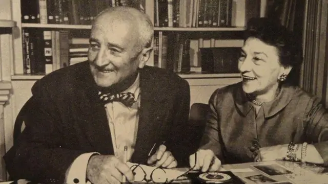 Елізабет Сміт Фрідман та її чоловік Вільям