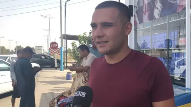 Ҳайдовчи Шоҳруҳ Зокиров 19 август куни Афғонистонга ўтиб қайтган.