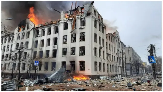 نناية تشتعل فيها النيران