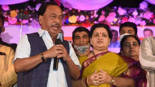 नारायण राणे आणि नीलम राणे