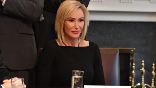 Pastor Paula White during one meeting between US President Donald Trump and African-American leaders for Cabinet Room inside White House