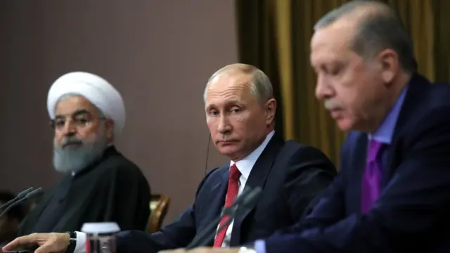 اردوغان، پوتین و روحانی