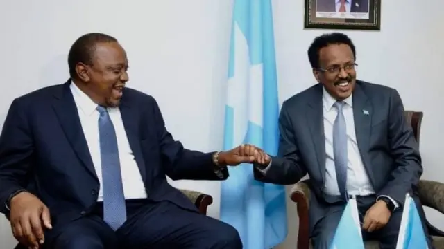 Bishii November 2019, Uhuru iyo Farmaajo waxay isla saxiixdeen heshiis