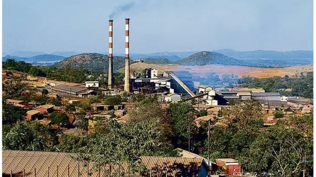 Никеледобывающая шахта в Биндура