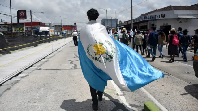 Protestas en Guatemala