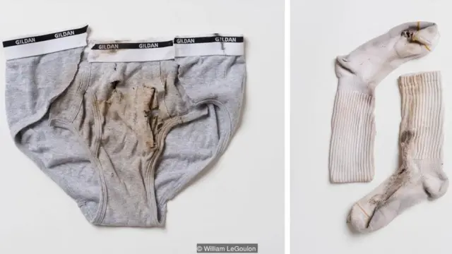 Even Jamie Santana's underwear and Justin Gauger's socks were burnt by the lightning