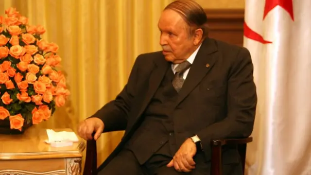 Président Bouteflika en mai 2014 à Alger